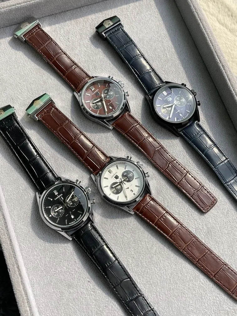 TAG HEUER CARRERA LEATHER BELT AA